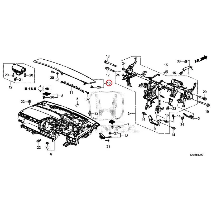 [NEW] JDM HONDA STEP WGN SPADA RP5 2020 Instrument panel GENUINE OEM - Image 11