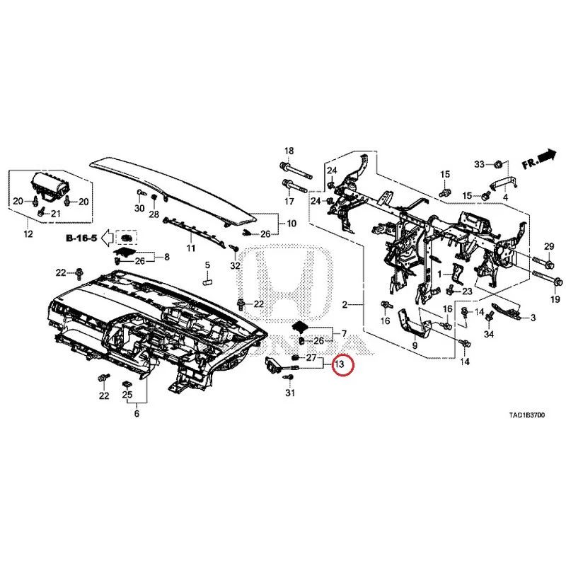 [NEW] JDM HONDA STEP WGN SPADA RP5 2020 Instrument panel GENUINE OEM - Image 14