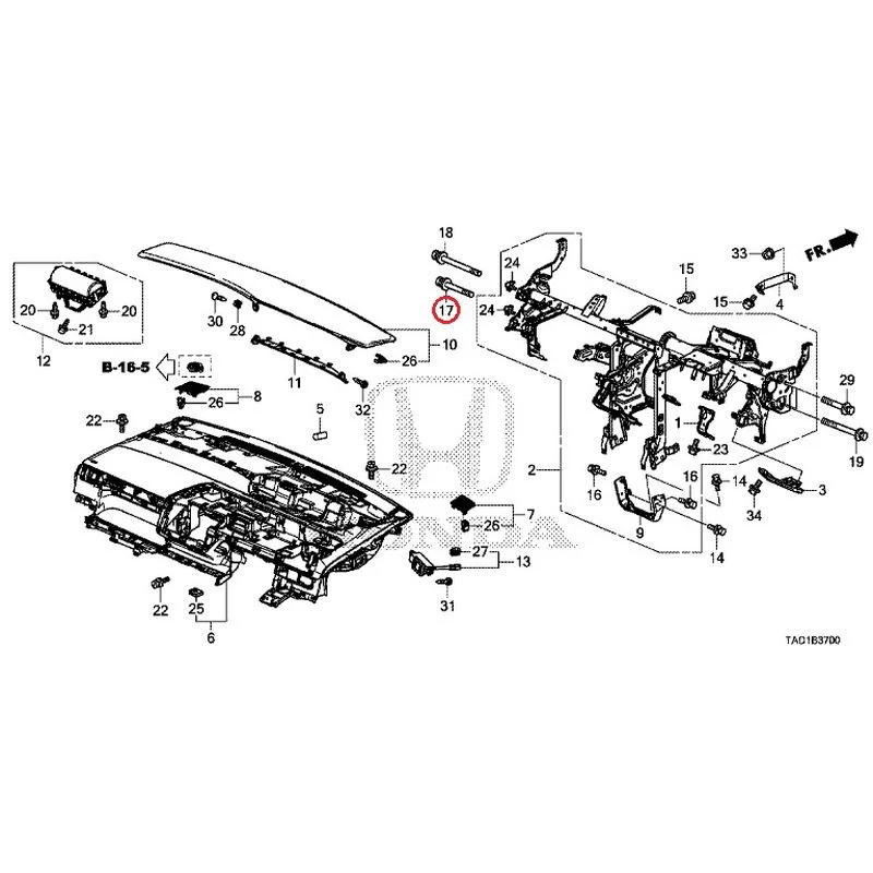 [NEW] JDM HONDA STEP WGN SPADA RP5 2020 Instrument panel GENUINE OEM - Image 18