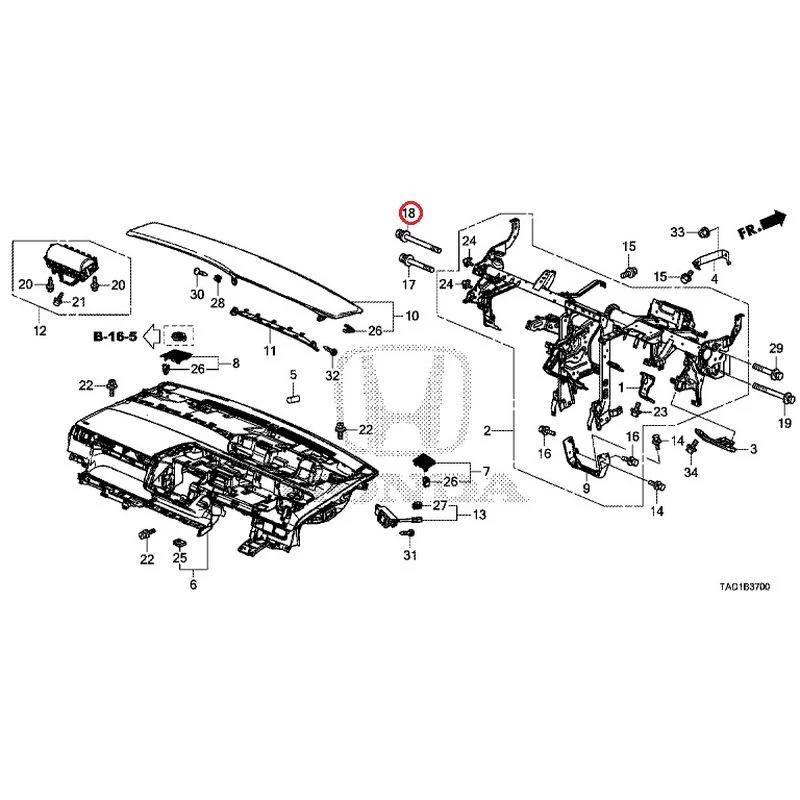 [NEW] JDM HONDA STEP WGN SPADA RP5 2020 Instrument panel GENUINE OEM - Image 19