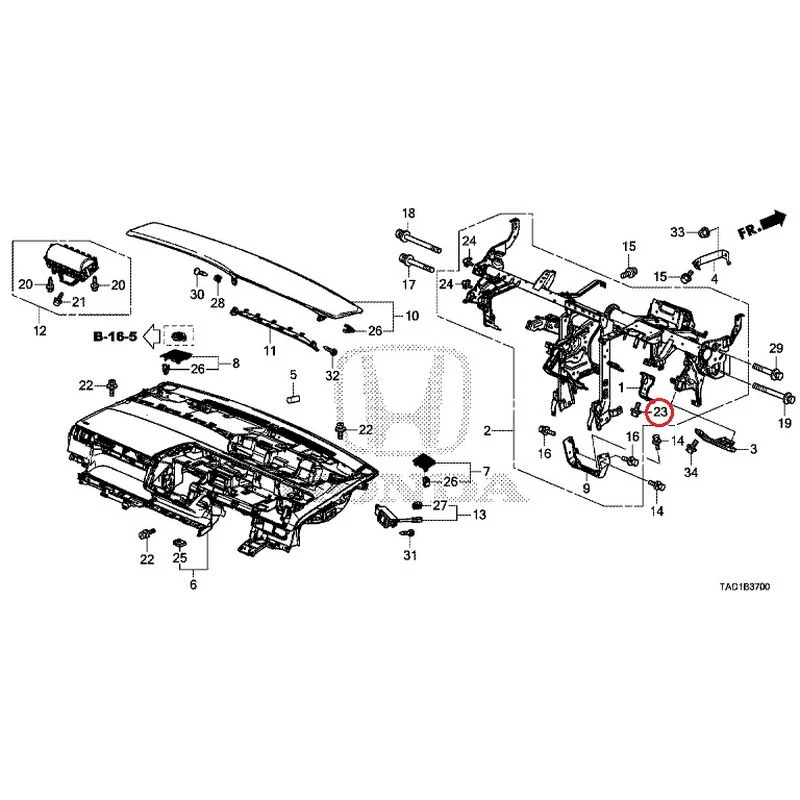 [NEW] JDM HONDA STEP WGN SPADA RP5 2020 Instrument panel GENUINE OEM - Image 24