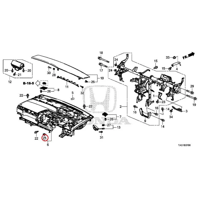 [NEW] JDM HONDA STEP WGN SPADA RP5 2020 Instrument panel GENUINE OEM - Image 26