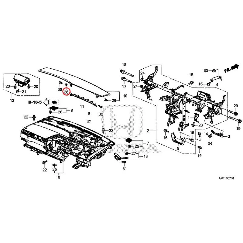 [NEW] JDM HONDA STEP WGN SPADA RP5 2020 Instrument panel GENUINE OEM - Image 29