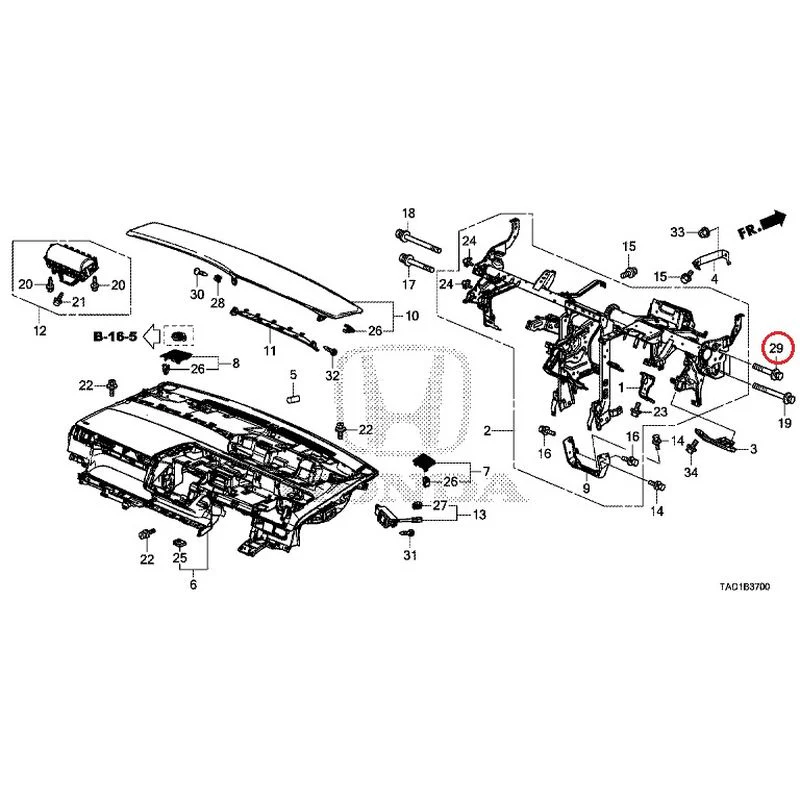 [NEW] JDM HONDA STEP WGN SPADA RP5 2020 Instrument panel GENUINE OEM - Image 30