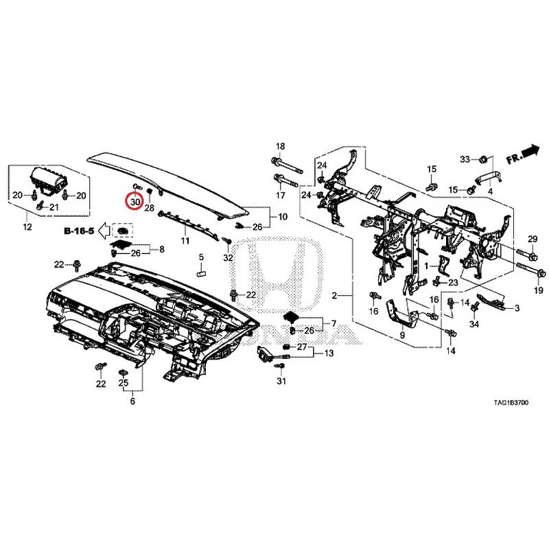 [NEW] JDM HONDA STEP WGN SPADA RP5 2020 Instrument panel GENUINE OEM - Image 31