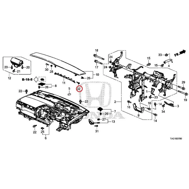 [NEW] JDM HONDA STEP WGN SPADA RP5 2020 Instrument panel GENUINE OEM - Image 33