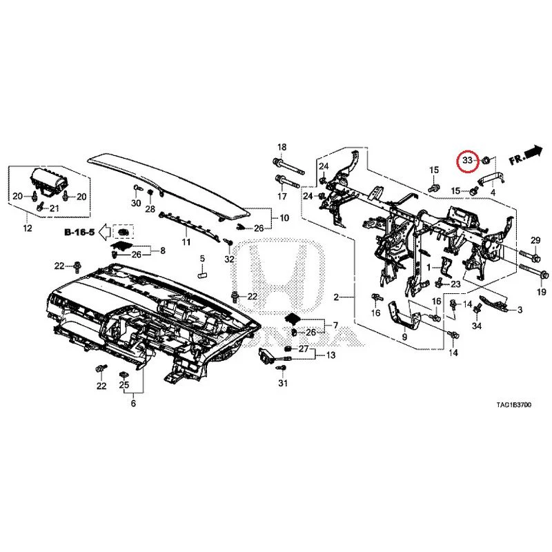 [NEW] JDM HONDA STEP WGN SPADA RP5 2020 Instrument panel GENUINE OEM - Image 34