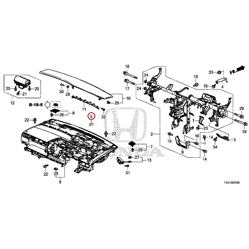 [NEW] JDM HONDA STEP WGN SPADA RP5 2020 Instrument panel GENUINE OEM - Image 6