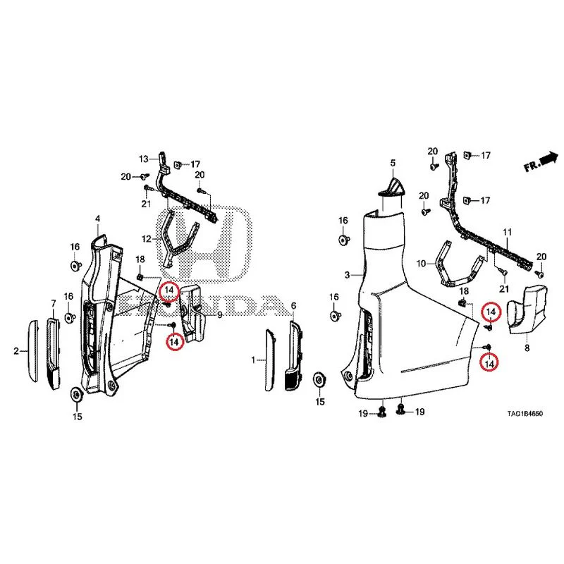 [NEW] JDM HONDA STEP WGN SPADA RP5 2020 Rear Bumper GENUINE OEM - Image 27