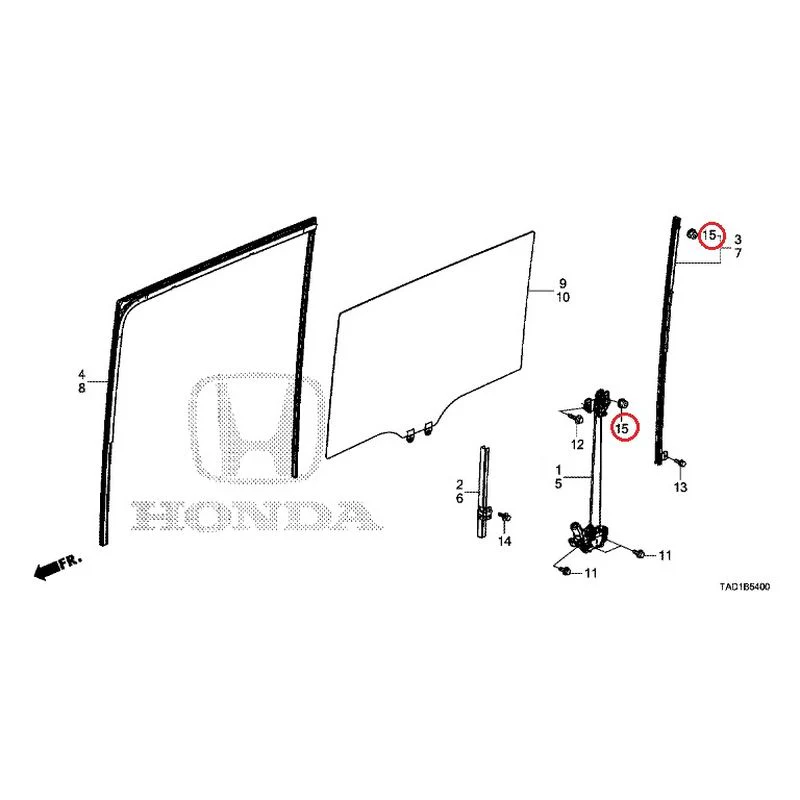 [NEW] JDM HONDA STEP WGN SPADA RP5 2020 Sliding Door Glass/Regulator GENUINE OEM - Image 17
