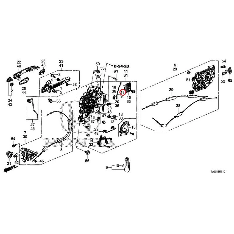 [NEW] JDM HONDA STEP WGN SPADA RP5 2020 Sliding Door Lock/Outer Handle GENUINE OEM - Image 18