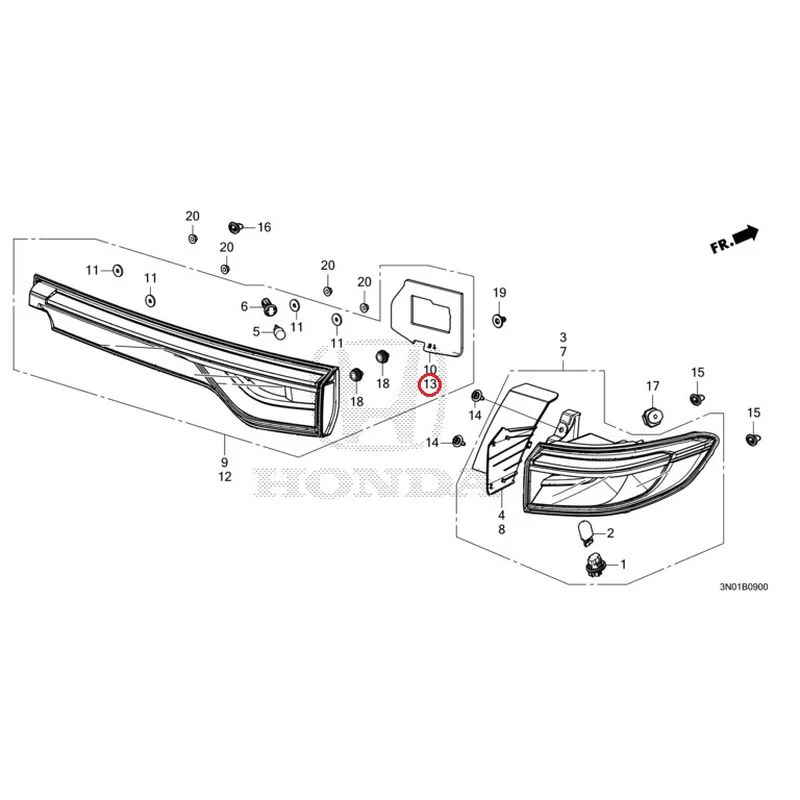 [NEW] JDM HONDA VEZEL e:HEV RV5 2021 Taillights GENUINE OEM - Image 18
