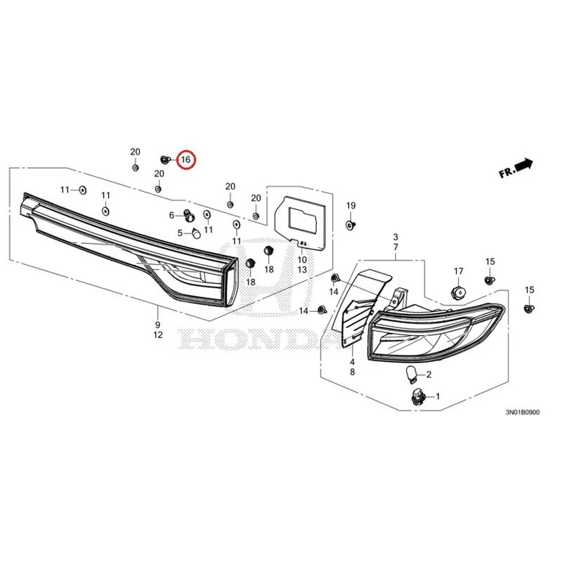 [NEW] JDM HONDA VEZEL e:HEV RV5 2021 Taillights GENUINE OEM - Image 21