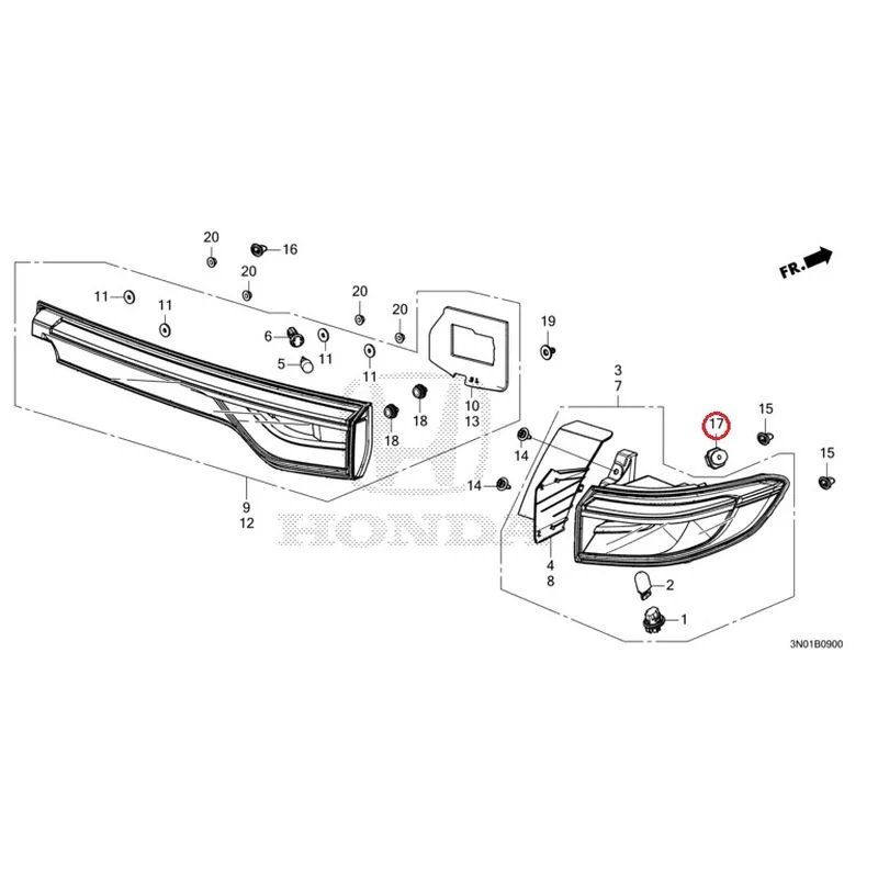 [NEW] JDM HONDA VEZEL e:HEV RV5 2021 Taillights GENUINE OEM - Image 22