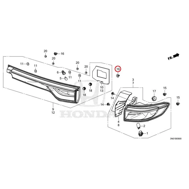 [NEW] JDM HONDA VEZEL e:HEV RV5 2021 Taillights GENUINE OEM - Image 24
