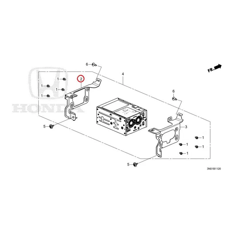 [NEW] JDM HONDA VEZEL e:HEV RV5 2021 Navigation System GENUINE OEM - Image 3