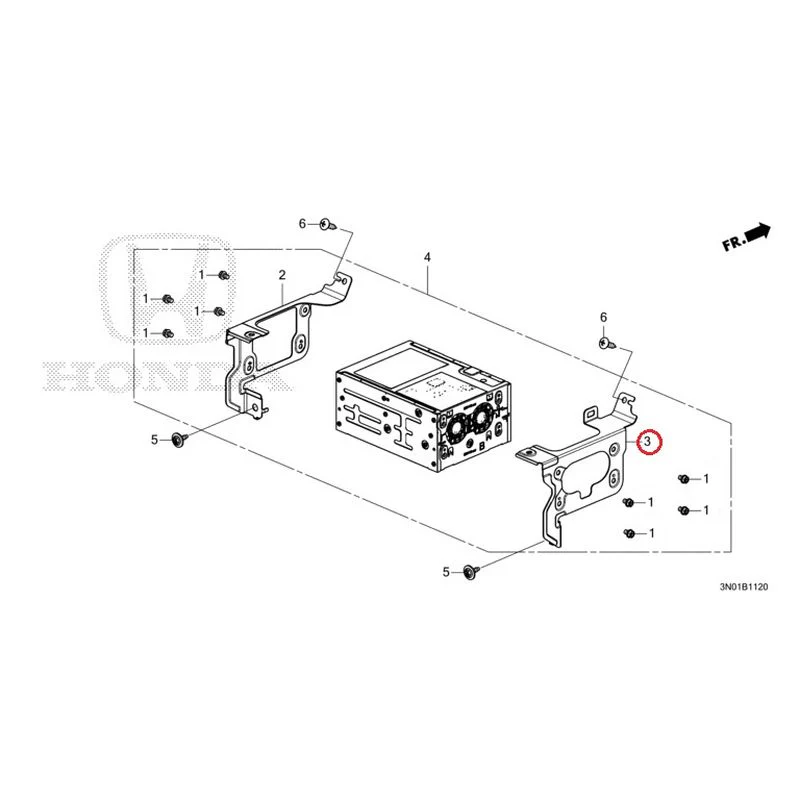 [NEW] JDM HONDA VEZEL e:HEV RV5 2021 Navigation System GENUINE OEM - Image 4