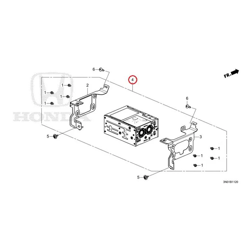 [NEW] JDM HONDA VEZEL e:HEV RV5 2021 Navigation System GENUINE OEM - Image 5