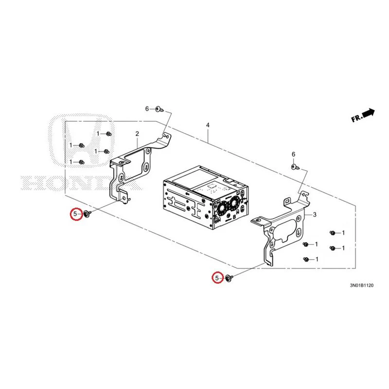 [NEW] JDM HONDA VEZEL e:HEV RV5 2021 Navigation System GENUINE OEM - Image 7