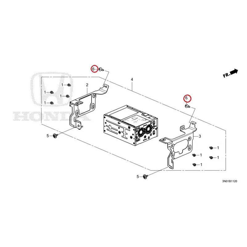 [NEW] JDM HONDA VEZEL e:HEV RV5 2021 Navigation System GENUINE OEM - Image 8