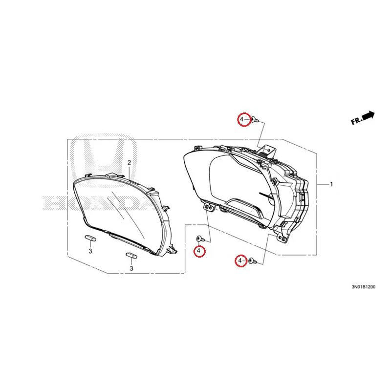 [NEW] JDM HONDA VEZEL e:HEV RV5 2021 Meter GENUINE OEM - Image 6