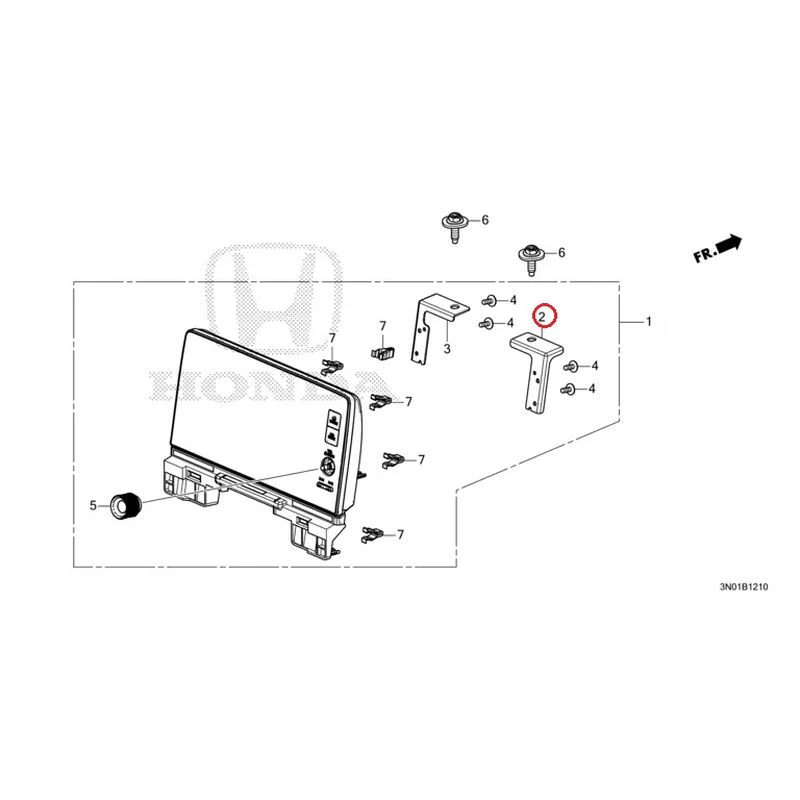 [NEW] JDM HONDA VEZEL e:HEV RV5 2021 Center Display GENUINE OEM - Image 3