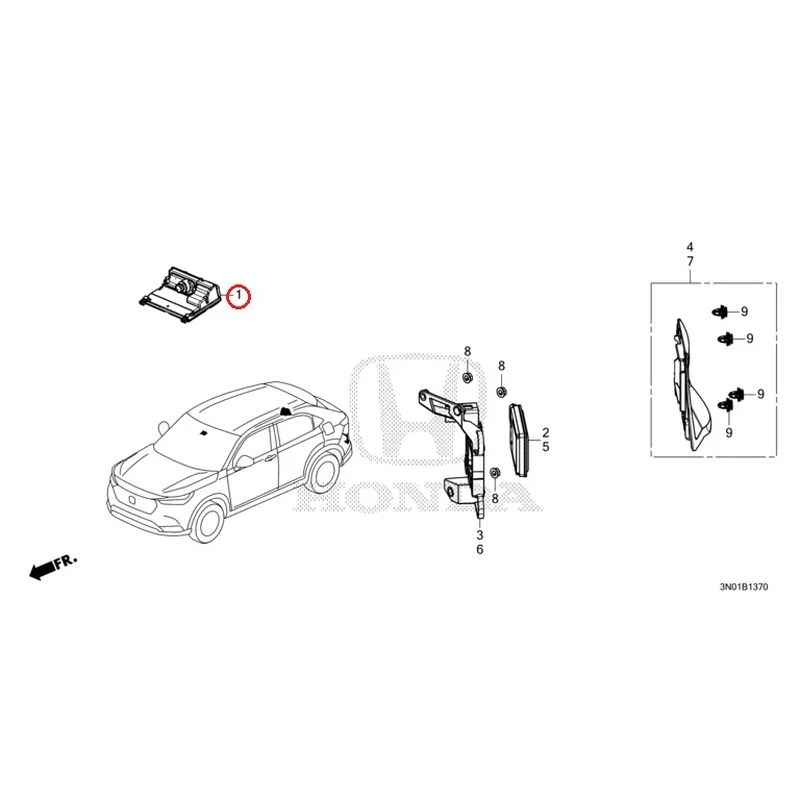[NEW] JDM HONDA VEZEL e:HEV RV5 2021 Camera GENUINE OEM - Image 4