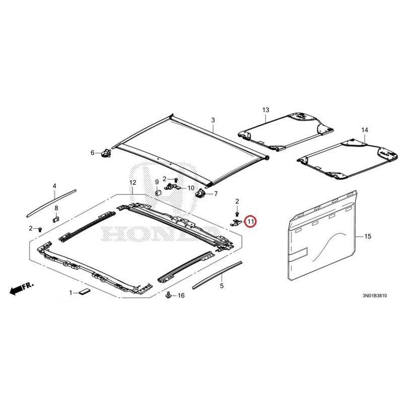 [NEW] JDM HONDA VEZEL e:HEV RV5 2021 Sunshade GENUINE OEM - Image 12
