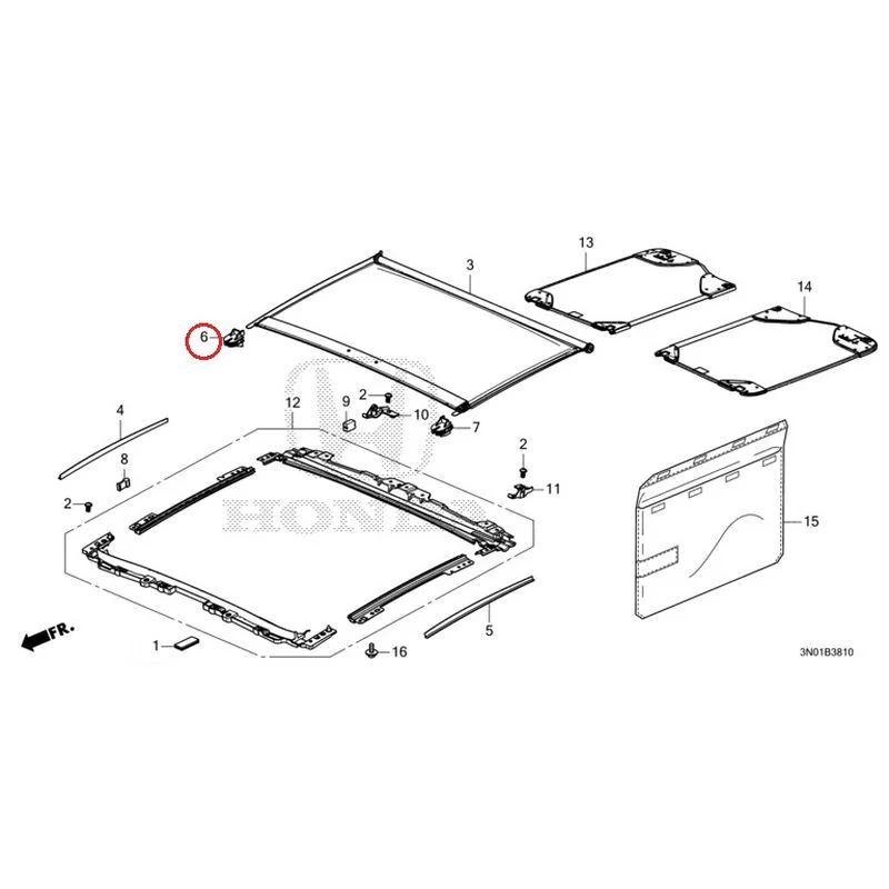 [NEW] JDM HONDA VEZEL e:HEV RV5 2021 Sunshade GENUINE OEM - Image 7