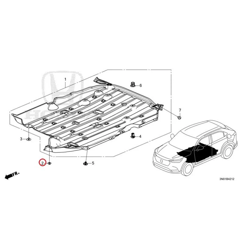 [NEW] JDM HONDA VEZEL e:HEV RV5 2021 Undercover GENUINE OEM - Image 3