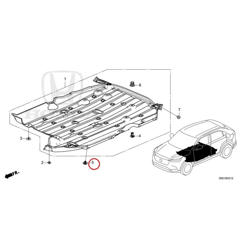 [NEW] JDM HONDA VEZEL e:HEV RV5 2021 Undercover GENUINE OEM - Image 6