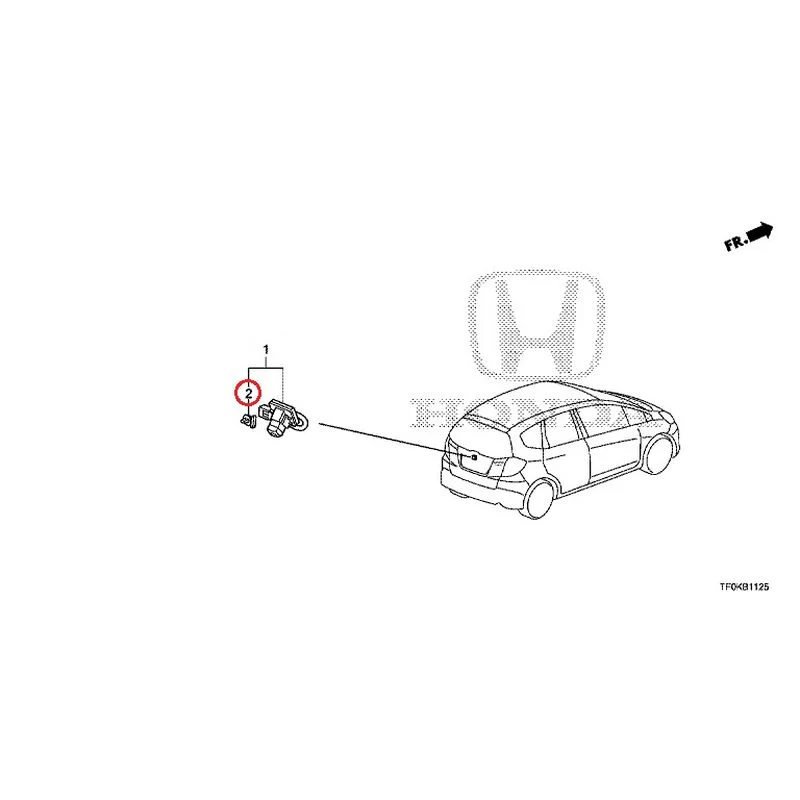 [NEW] JDM HONDA FIT GE8 2012 Rear Camera GENUINE OEM - Image 3