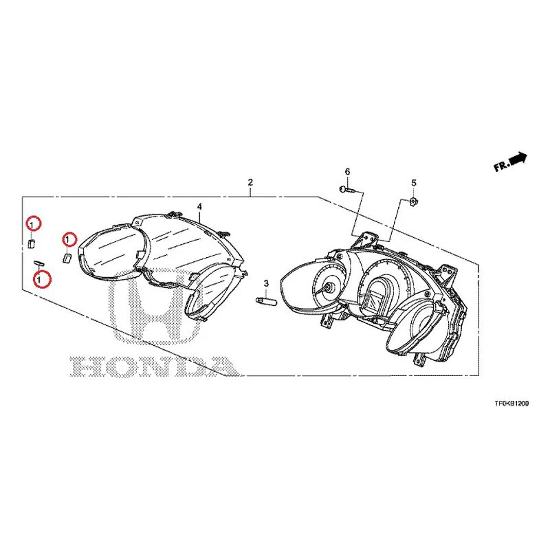 [NEW] JDM HONDA FIT GE8 2012 Meter GENUINE OEM - Image 2