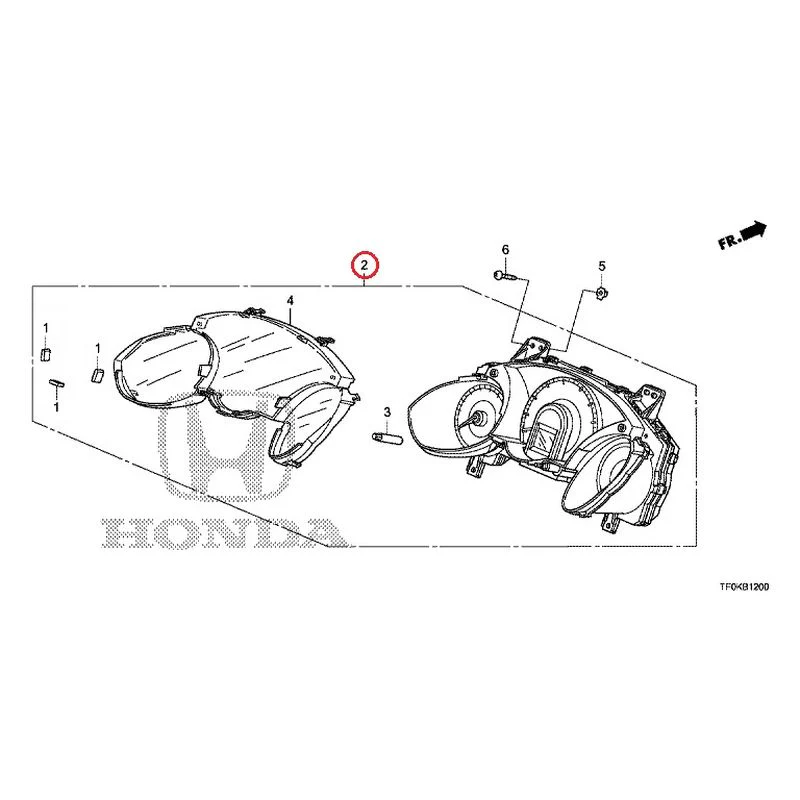 [NEW] JDM HONDA FIT GE8 2012 Meter GENUINE OEM - Image 3