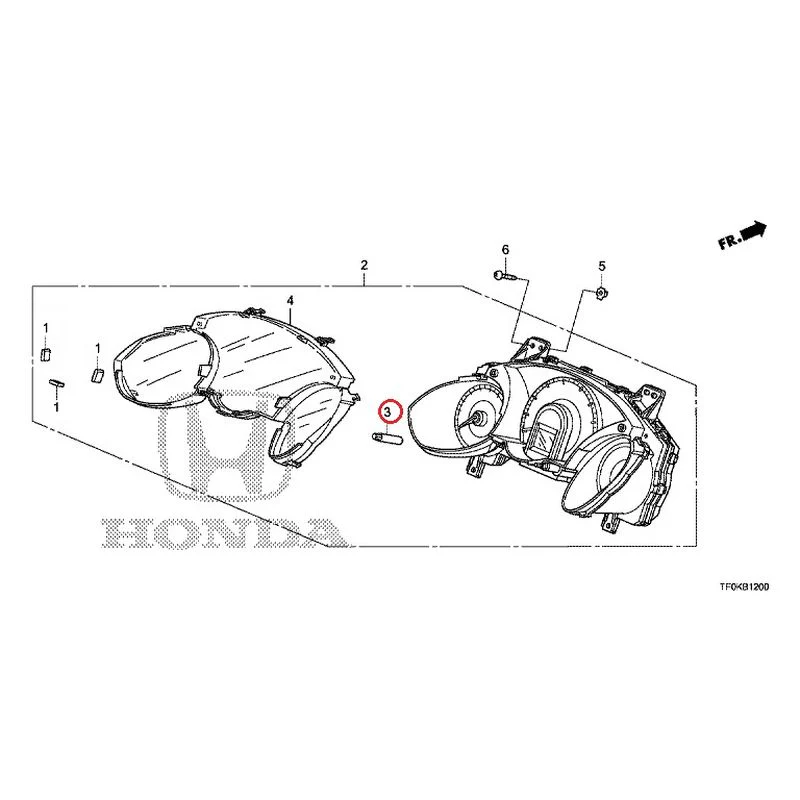 [NEW] JDM HONDA FIT GE8 2012 Meter GENUINE OEM - Image 4