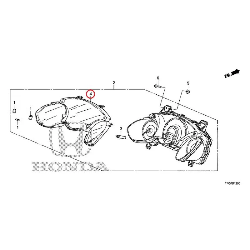 [NEW] JDM HONDA FIT GE8 2012 Meter GENUINE OEM - Image 5
