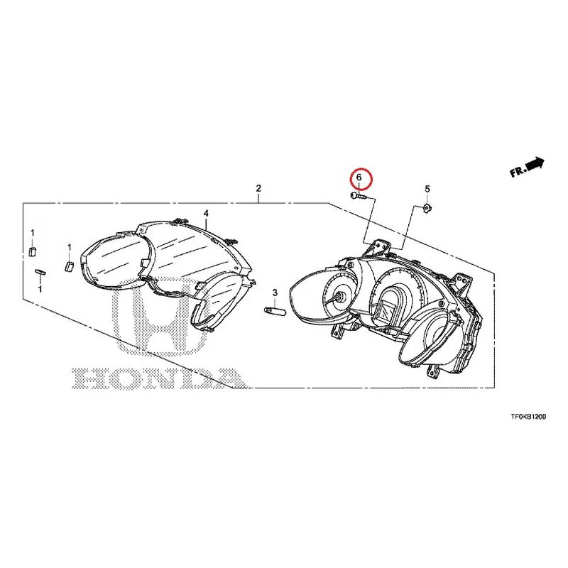 [NEW] JDM HONDA FIT GE8 2012 Meter GENUINE OEM - Image 7