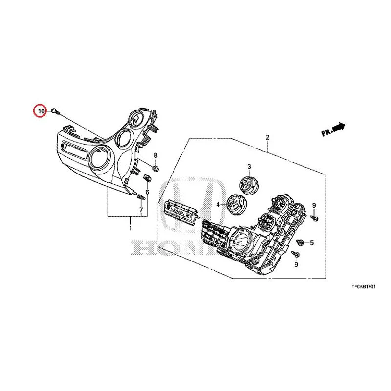 [NEW] JDM HONDA FIT GE8 2012 Auto Air Conditioner Control GENUINE OEM - Image 11