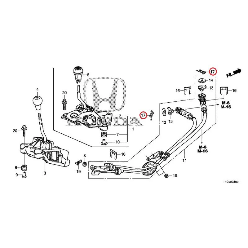 [NEW] JDM HONDA FIT GE8 2012 Shift Lever GENUINE OEM - Image 14