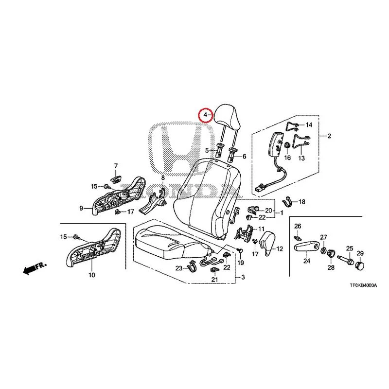 [NEW] JDM HONDA FIT GE8 2012 Front Seat (Driver Side) (1) GENUINE OEM - Image 11