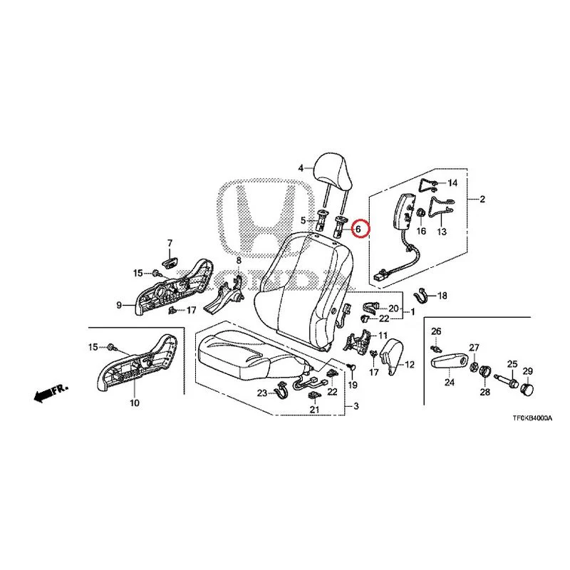 [NEW] JDM HONDA FIT GE8 2012 Front Seat (Driver Side) (1) GENUINE OEM - Image 13