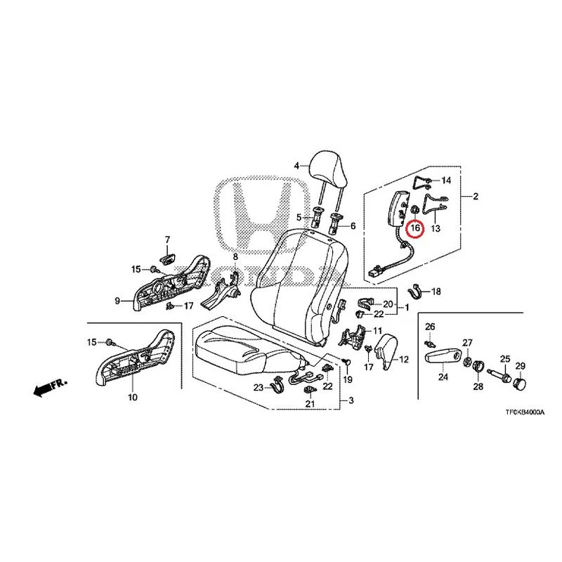 [NEW] JDM HONDA FIT GE8 2012 Front Seat (Driver Side) (1) GENUINE OEM - Image 22