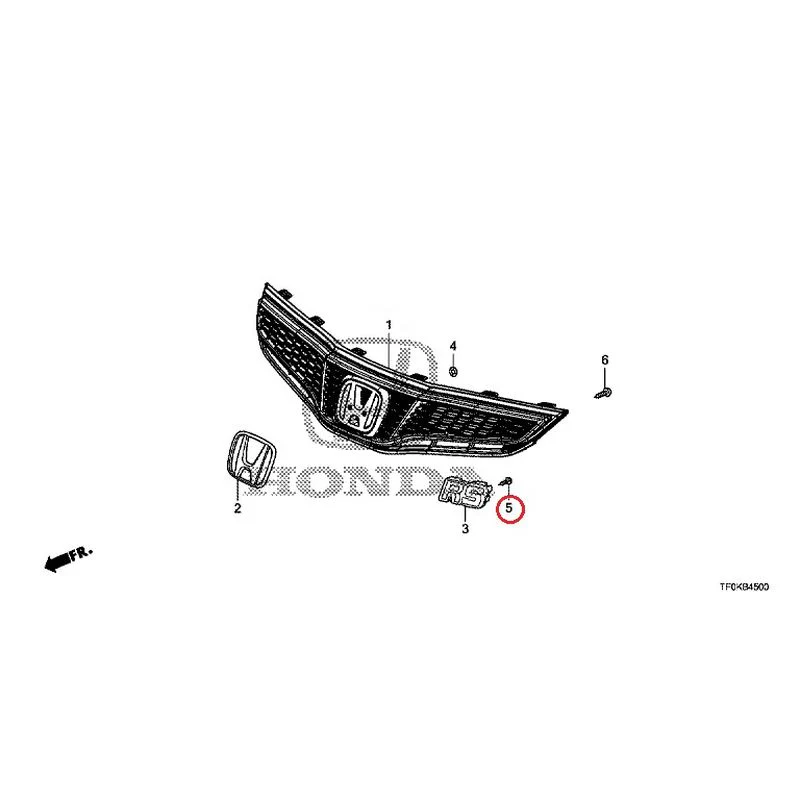 [NEW] JDM HONDA FIT GE8 2012 Front Grille (1) GENUINE OEM - Image 6