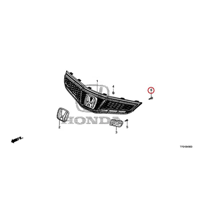 [NEW] JDM HONDA FIT GE8 2012 Front Grille (1) GENUINE OEM - Image 7