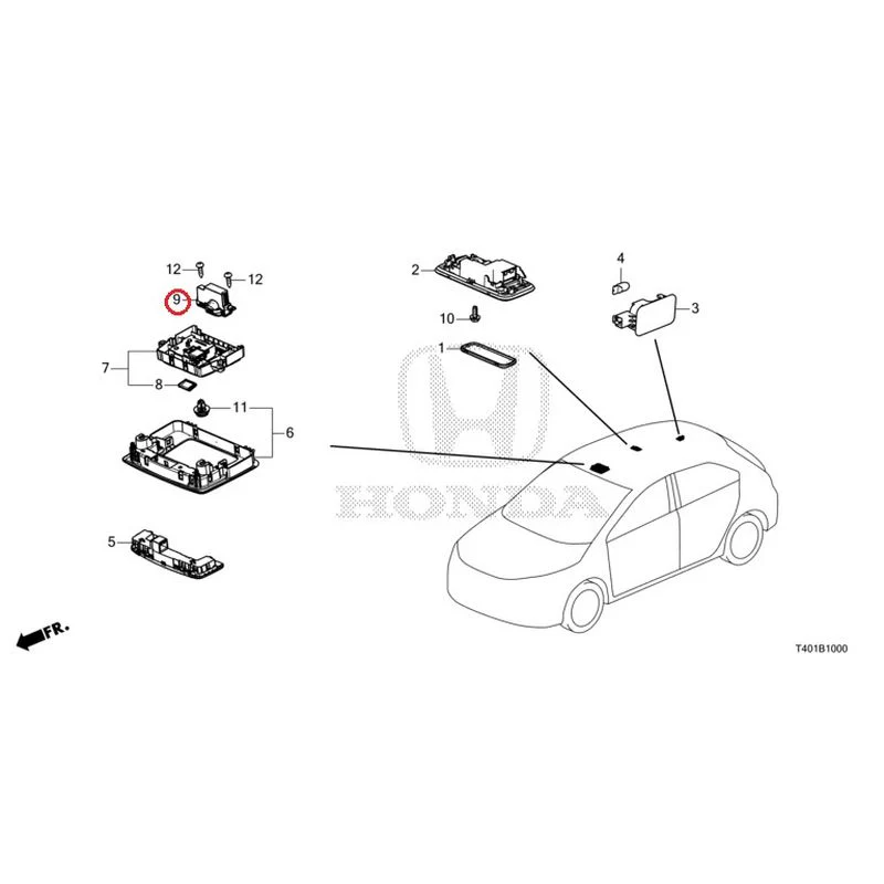 [NEW] JDM HONDA CIVIC FL5 2023 Interior Lights GENUINE OEM - Image 10