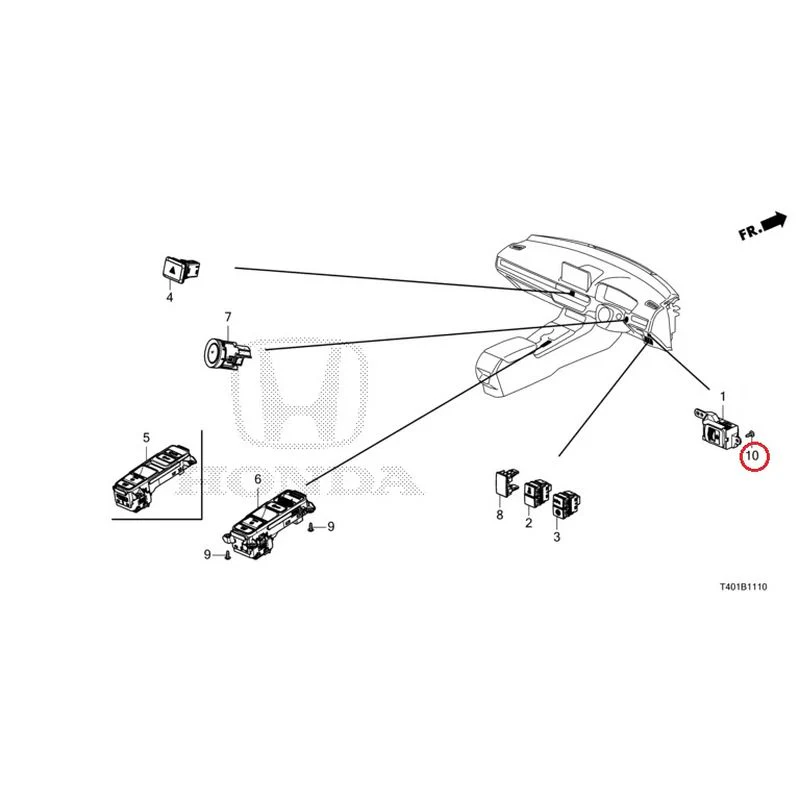 [NEW] JDM HONDA CIVIC FL5 2023 Switches GENUINE OEM - Image 10