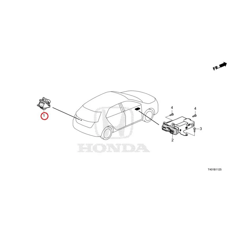 [NEW] JDM HONDA CIVIC FL5 2023 Rear View Camera/Etc Unit GENUINE OEM - Image 2