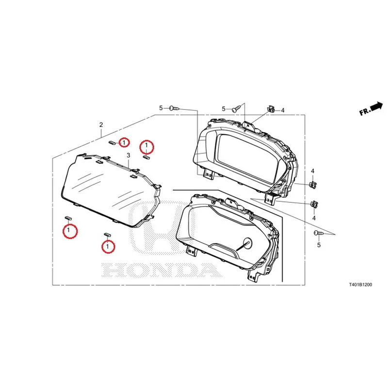 [NEW] JDM HONDA CIVIC FL5 2023 Meter GENUINE OEM - Image 2