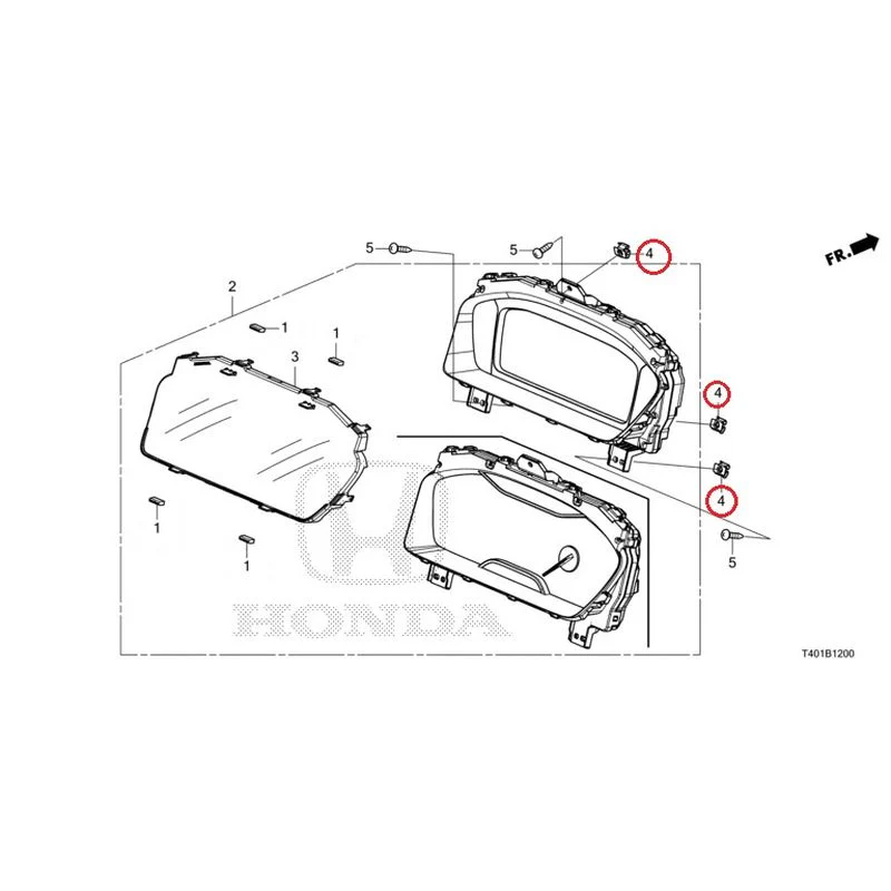 [NEW] JDM HONDA CIVIC FL5 2023 Meter GENUINE OEM - Image 5