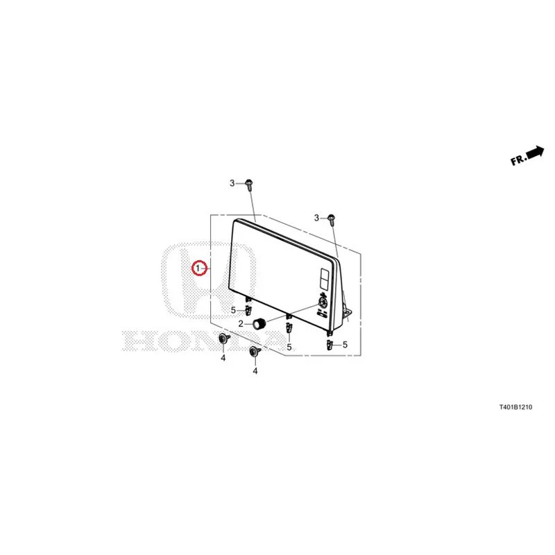 [NEW] JDM HONDA CIVIC FL5 2023 Center Display GENUINE OEM - Image 2